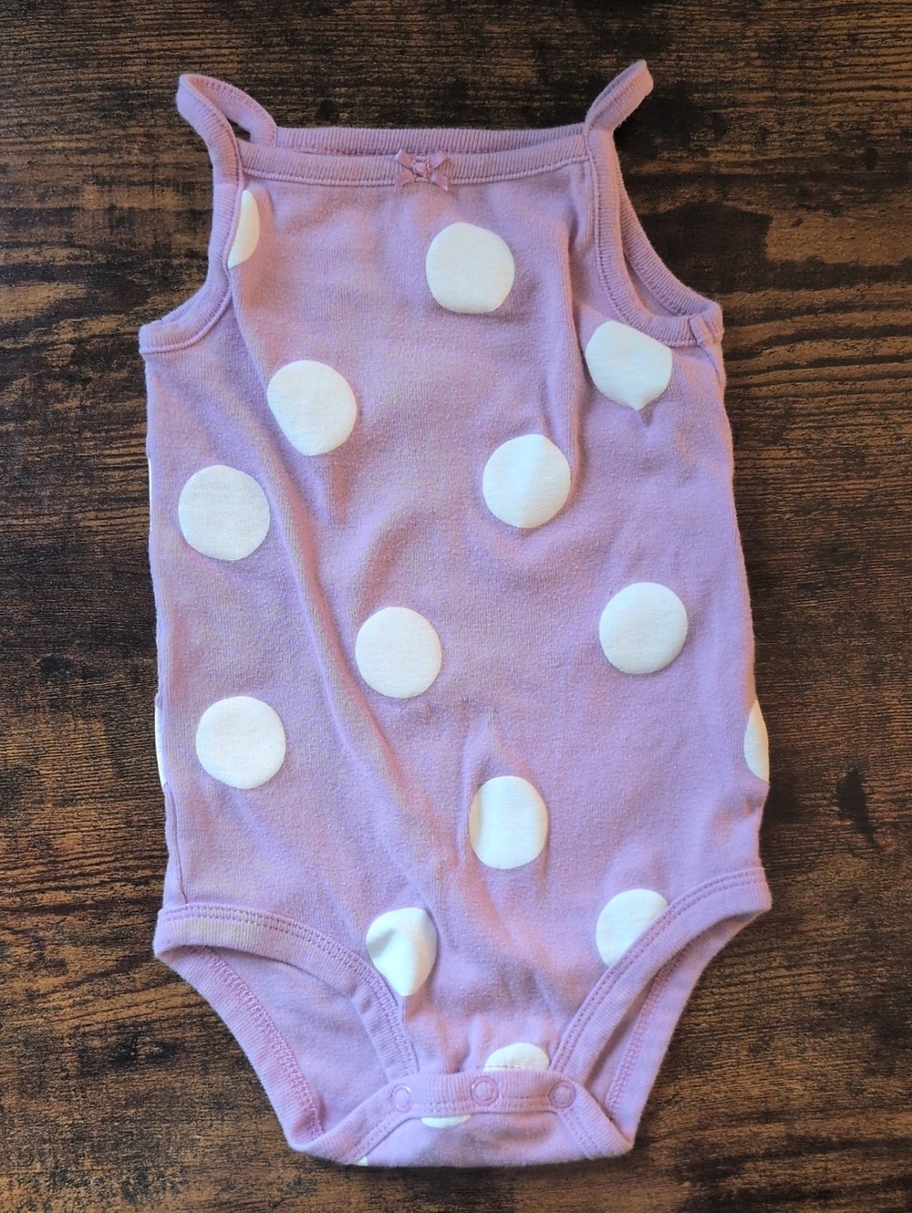5/$25 Carter's Light Purple Baby Onesie Bodysuit 9M